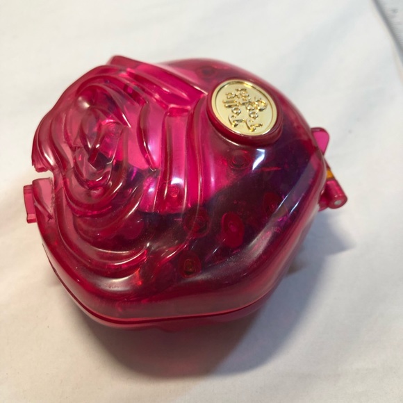 Polly pocket vintage rose compact vintage toy no figures, has damage, 1996 - Picture 8 of 14